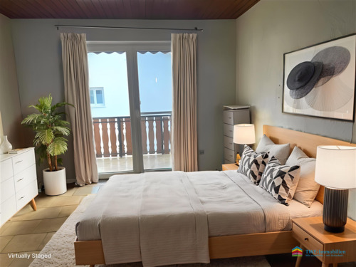Schlafzimmer - virtually staged - 