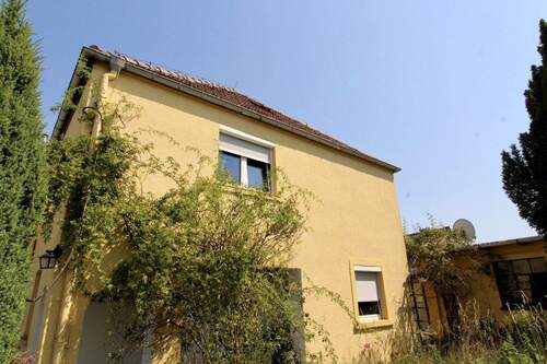 Rückseite mit Hintereingang - 6 Zimmer Einfamilienhaus in Dresden