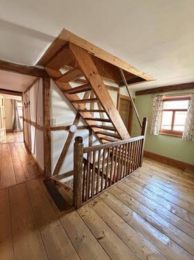 Treppenhaus im Bauernhaus - 