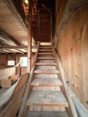 Pferdestall Treppe Heulager - 