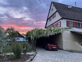 Carport und Bauernhaus - 8 Zimmer Bauernhaus, Landhaus zum Kaufen in Bretzfeld