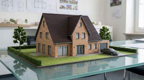 Beispiel Kapitänshaus - HAMBURG-LURUP PRIVAT: 793 qm Baulücke - Sofort bebaubar. Keine Bäume. Kein Makler. Ihr Startschuss.