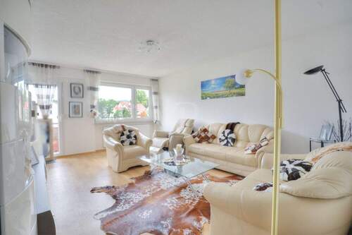 Wohnzimmer - Etagenwohnung mit 58,20 m&sup2; in Heilbronn zum Kaufen