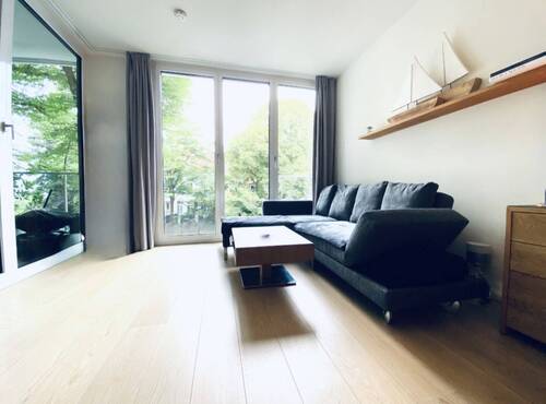 Wohnbereich - 2 Zimmer Etagenwohnung in Hamburg