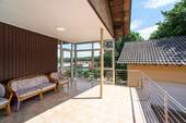 Balkon am Wohnbereich EG - 