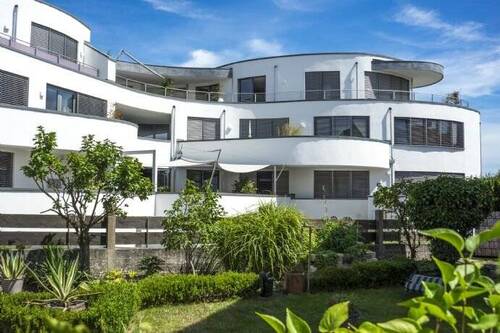 Hausansicht - Exklusive, moderne 2-Zimmerwohnung mit großem Südbalkon