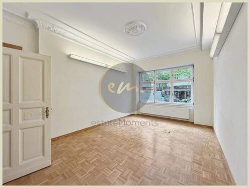 Raum 1 (Vorderhaus) - Nähe Mediaspree: Großzügige Altbau-Gewerbeeinheit (teilbar) mit zwei Eingängen