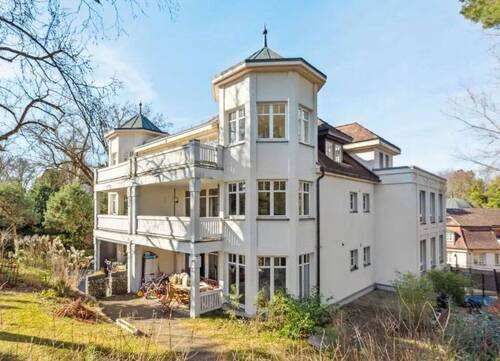 Straßenansicht Am Sandwerder - Ruhiges, helles Penthouse mit großem Balkon in begehrter Toplage von Wannsee - Nur ohne Makler !