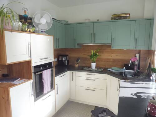 Küche.JPG - 3 Zimmer Etagenwohnung in Neustadt an der Aisch