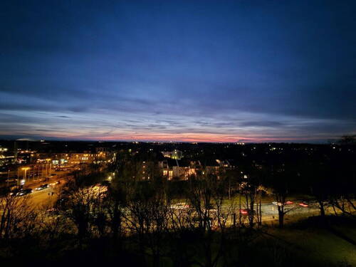Fernsicht nach Sonnenuntergang - 