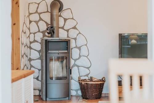 Kaminofen im Wohnraum - 