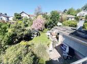 Gartenaussicht vom Balkon - 