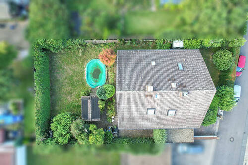 Draufsicht - 5 Zimmer Mehrfamilienhaus, Wohnhaus zum Kaufen in Reinheim