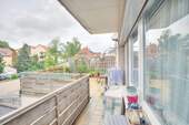 Terrasse - 3 Zimmer Etagenwohnung in Heilbronn