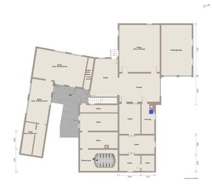 Untergeschoss (Altbau) - 