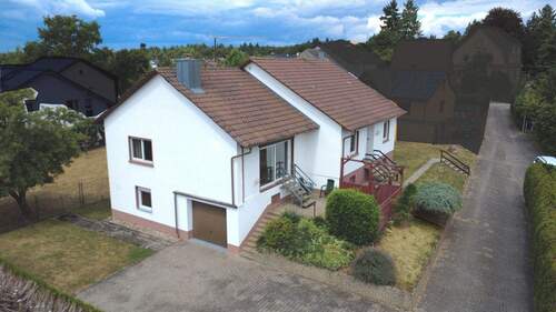 Hausansicht - Freistehendes gepfl. EFH 163qm, Kaiserslautern-Dansenberg, Eigentumsgrundstück 742qm