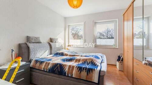 Schlafzimmer 1 - 4 Zimmer Bungalow zum Kaufen in Badbergen