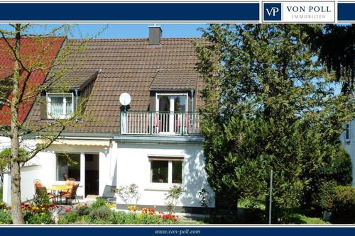 P1070118v mit Rahmen - Doppelhaushälfte mit liebevoll gestalteten Garten, Garage und Gerätehäuschen - Nähe der Unikliniken