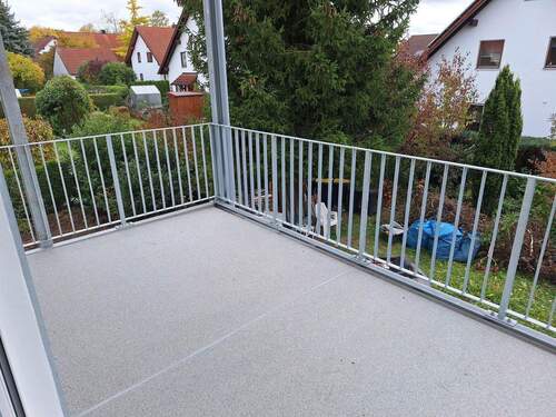 Balkon - 4 Zimmer Etagenwohnung zum Kaufen in Weissenhorn