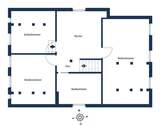 Grundriss Beispielwohnung - 