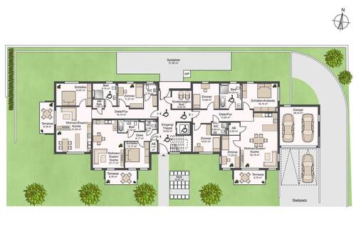 EG_mit_Garten Wohnung 1-3 - 