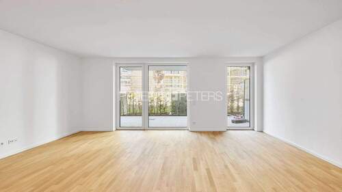 Wohnzimmer (Beispiel) - 2 Zimmer Etagenwohnung in Hamburg