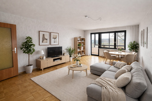 Wohn-Essbereich - 3 Zimmer Etagenwohnung zum Kaufen in Ostfildern