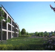 Moderne 2 Zimmer Wohnung mit grosser Terrasse, moderne Wärmepumpenheizung - Rheinfelden (Baden) Karsau