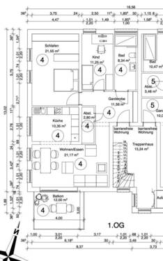 Bild 2 - 3 Zimmer Etagenwohnung zur Miete in Groß-Umstadt