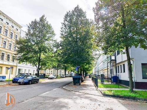 Blick in die Fichtestraße - 