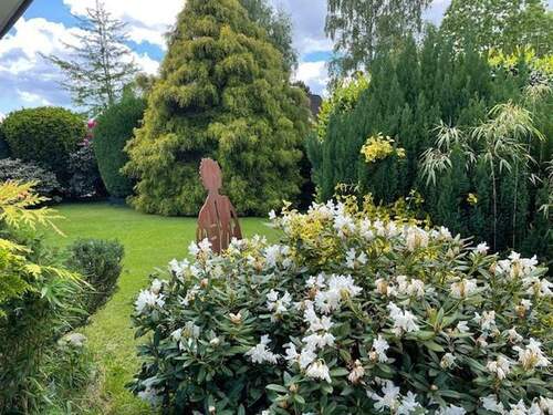 Westseite Garten - Einfamilienhaus mit 135,00 m&sup2; in Bönningstedt zum Kaufen