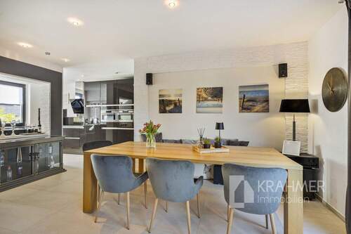 Essbereich mit offener Küche - 