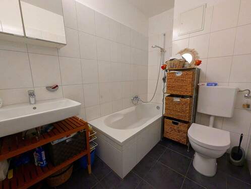 Badezimmer - 2 Zimmer Etagenwohnung in Schwetzingen