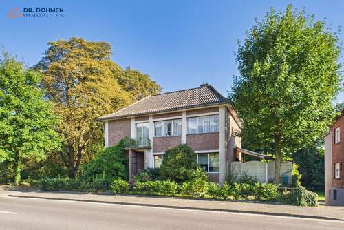 1.1-Front - Wohnen & Arbeiten am Waldrand: EFH mit Einliegerwohnung und Gewerbe in Wassenberg