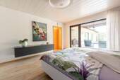 Schlafzimmer mit Terrassenzugang - 