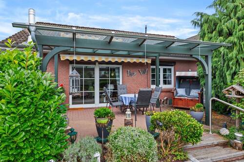 Rückansicht Terrasse - 