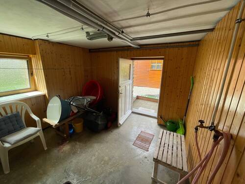 Waschhaus mit Gartenausgang - 