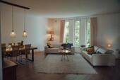 Wohnzimmer - 1 Zimmer Mehrfamilienhaus, Wohnhaus in Frankfurt
