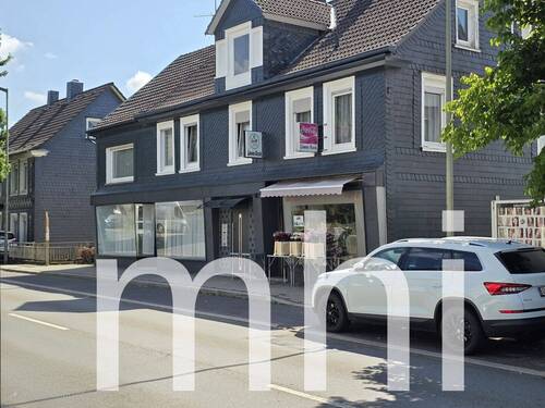 Außenansicht - Gummersbach Derschlag: 2 Doppelhaushälften als Wohn- & Geschäftshaus