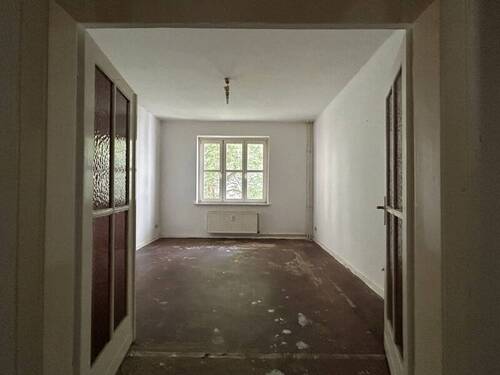 Wohnzimmer - 2 Zimmer Etagenwohnung zum Kaufen in Berlin