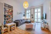 Wohnzimmer - 2 Zimmer Etagenwohnung in Berlin