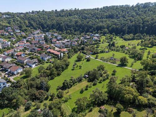 Drohnenaufnahme 2 - Grundstück in Gerlingen zum Kaufen