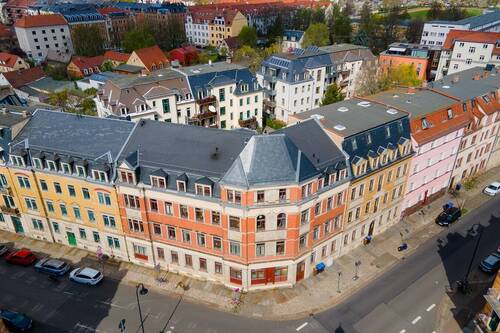 Luftbild - Frontansicht - 4 Zimmer Etagenwohnung zum Kaufen in Dresden