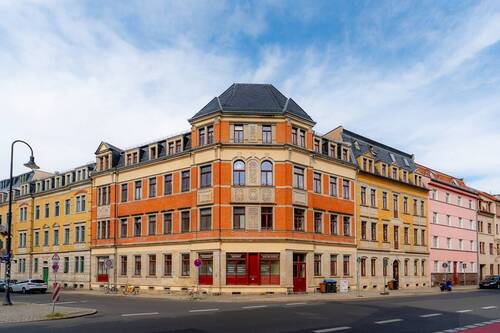 Frontansicht - 4 Zimmer Etagenwohnung in Dresden