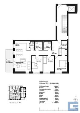 Haus E - Wohnung 36 - Erdgeschoss - 