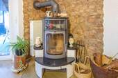 EG Kaminofen im Wohnzimmer - 