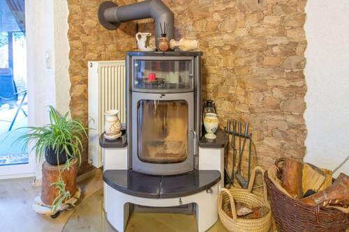 EG Kaminofen im Wohnzimmer - 