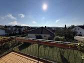 Balkon mit Blick über Stockach - 