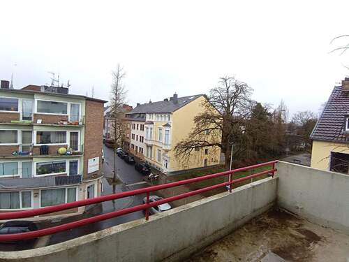 Aussicht vom Balkon - 2 Zimmer Etagenwohnung zur Miete in Mönchengladbach