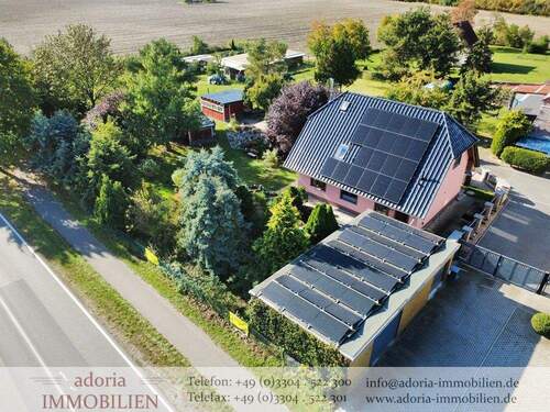 Ansicht Ost Grundstück - 